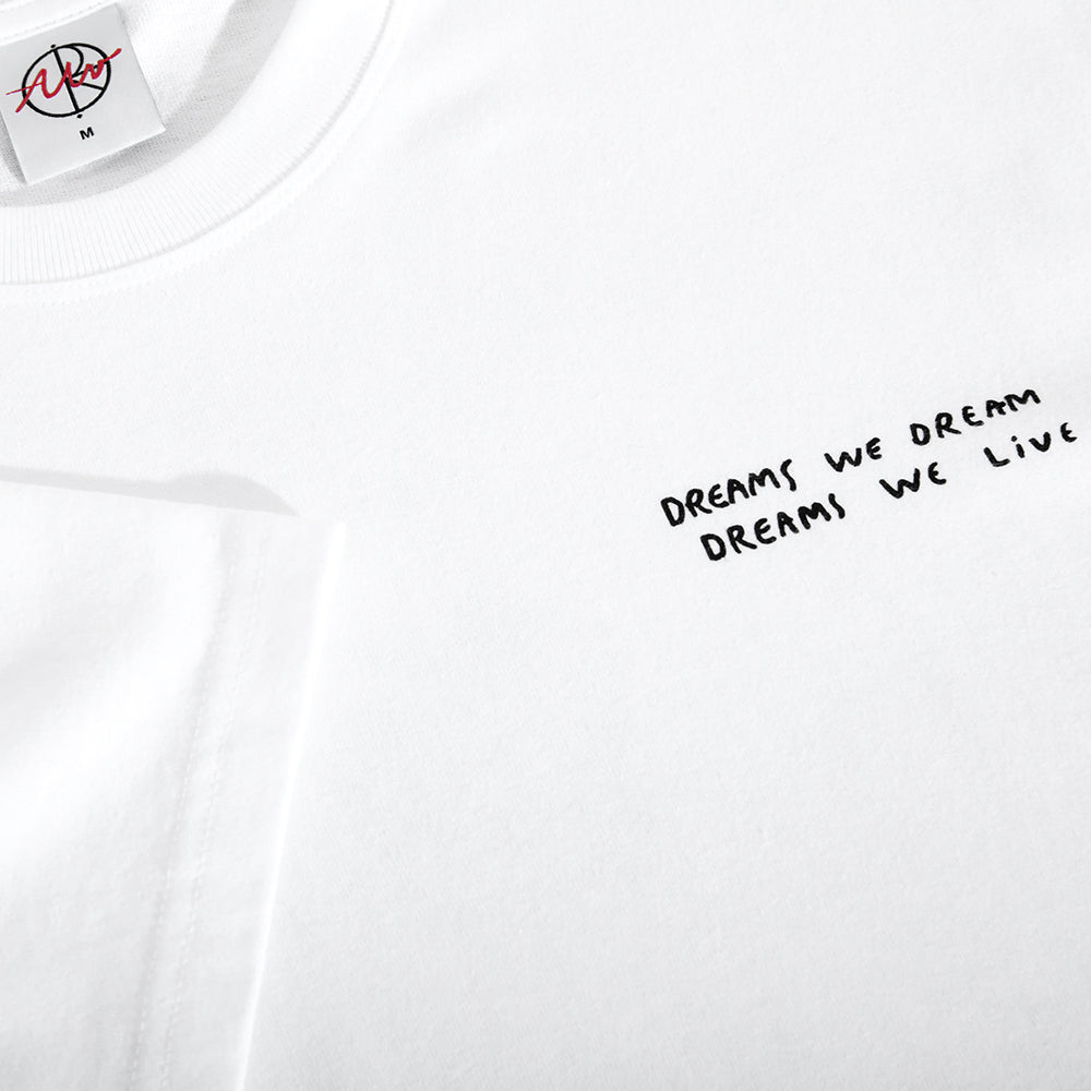 Polar Skate Co Dreams We Dream Tee White