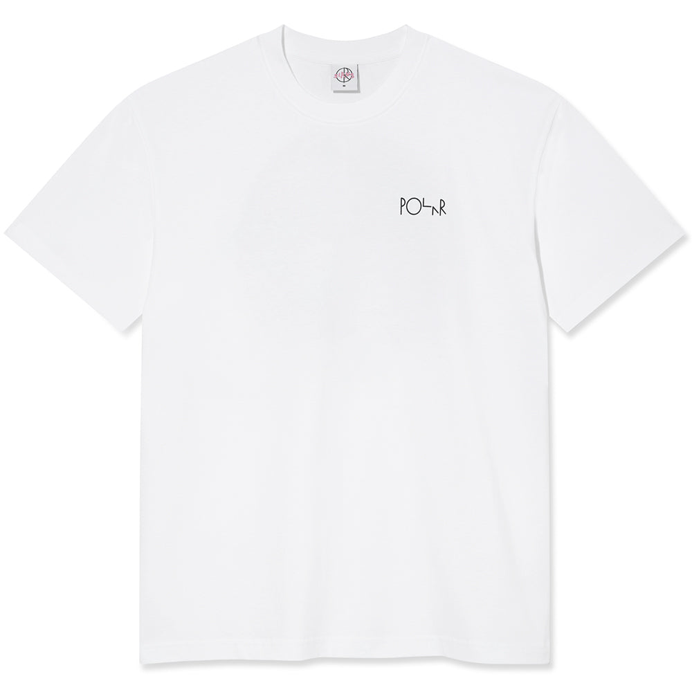 Polar Skate Co Fill Logo Ourselves Collage Tee White