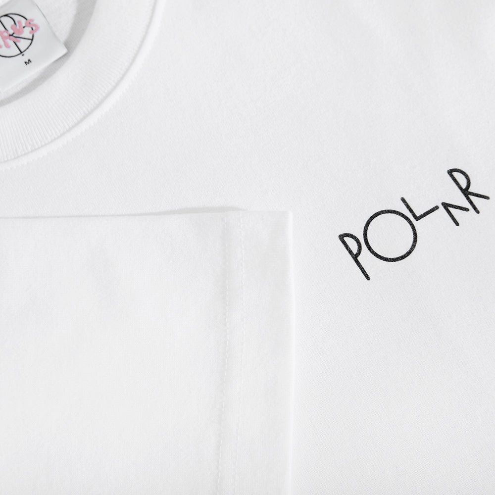 Polar Skate Co Fill Logo Ourselves Collage Tee White