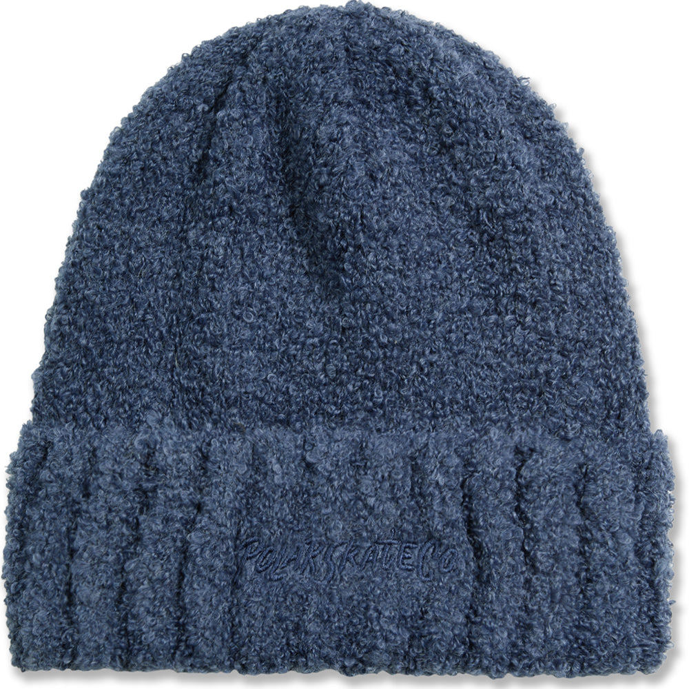 Polar Skate Co Fluff Beanie Blue Melange