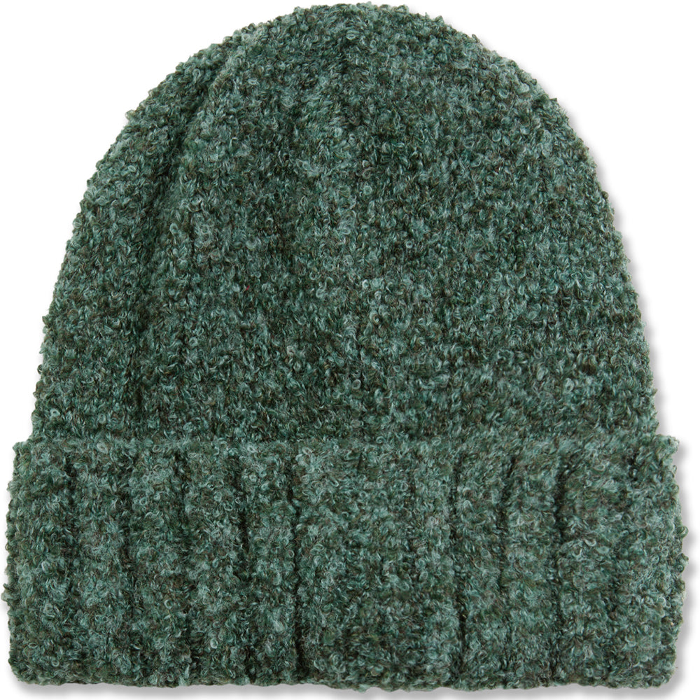 Polar Skate Co Fluff Beanie Grey Green