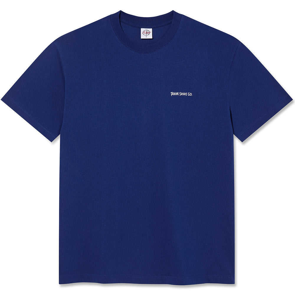 Polar Skate Co Life in a Bubble Tee Deep Royal Blue