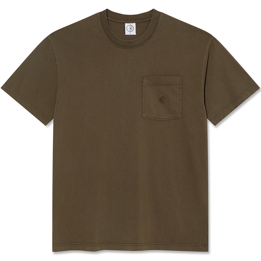 Polar Skate Co Pocket Tee Brown