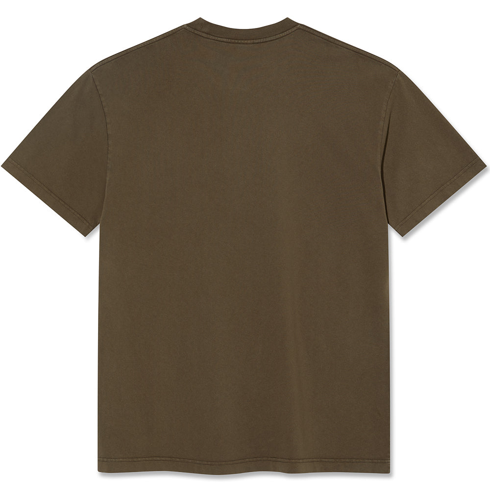 Polar Skate Co Pocket Tee Brown