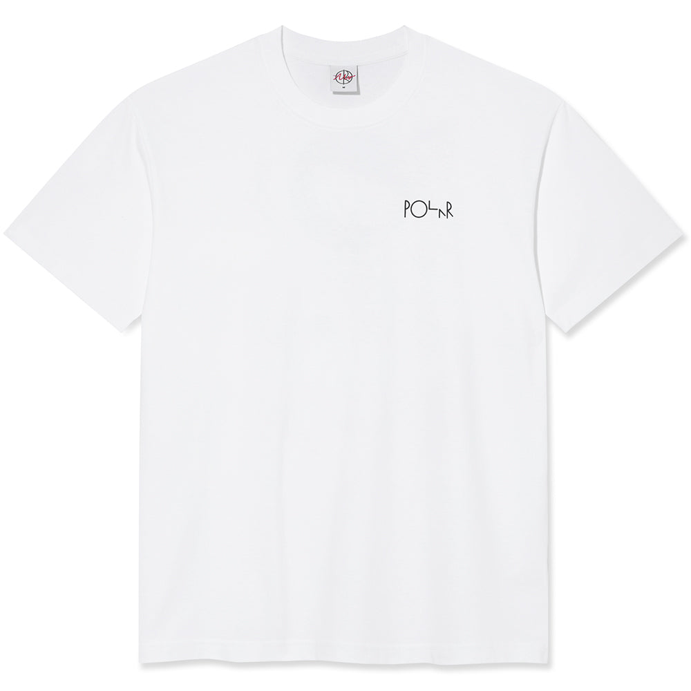 Polar Skate Co Social Side Tee White