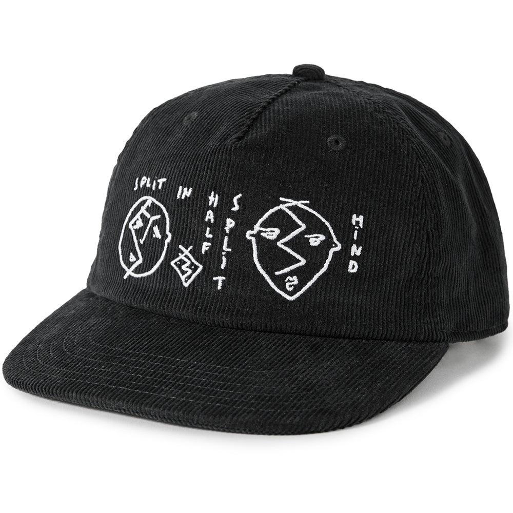 Polar Skate Co Split in Half James Cap Black