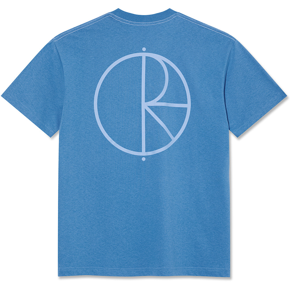 Polar Skate Co Stroke Logo Contrast Tee French Blue