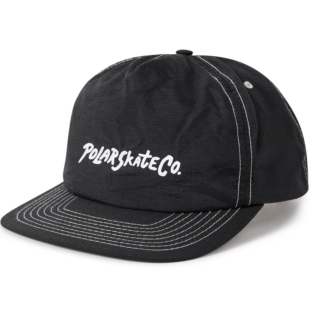 Polar Skate Co Surf Logo Earl Cap Black