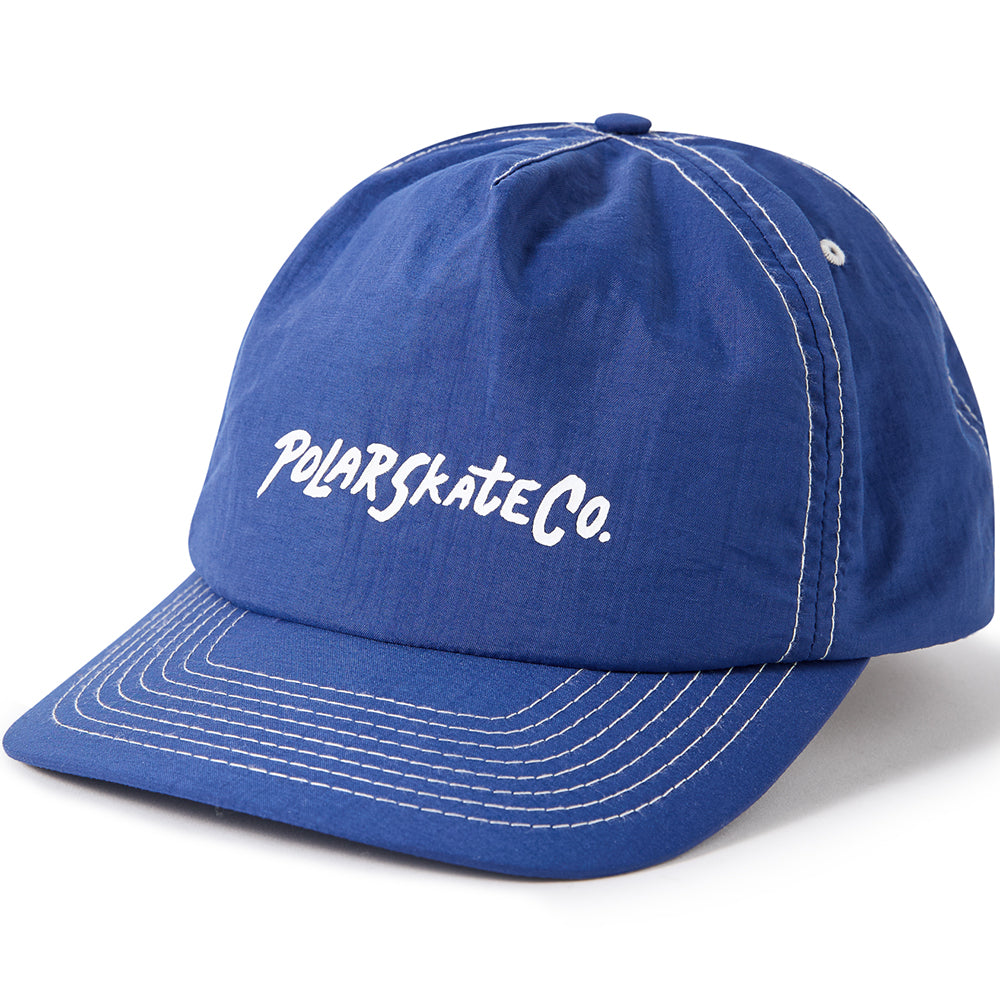 Polar Skate Co Surf Logo Earl Cap Deep Royal Blue