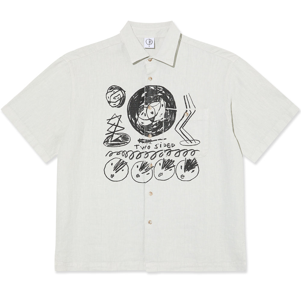 Polar Skate Co Tom Shirt Ice Grey