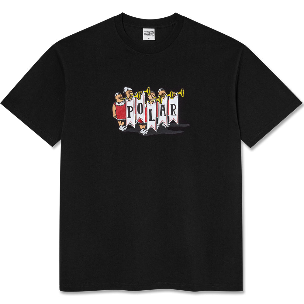 Polar Skate Co Trumpets Tee Black