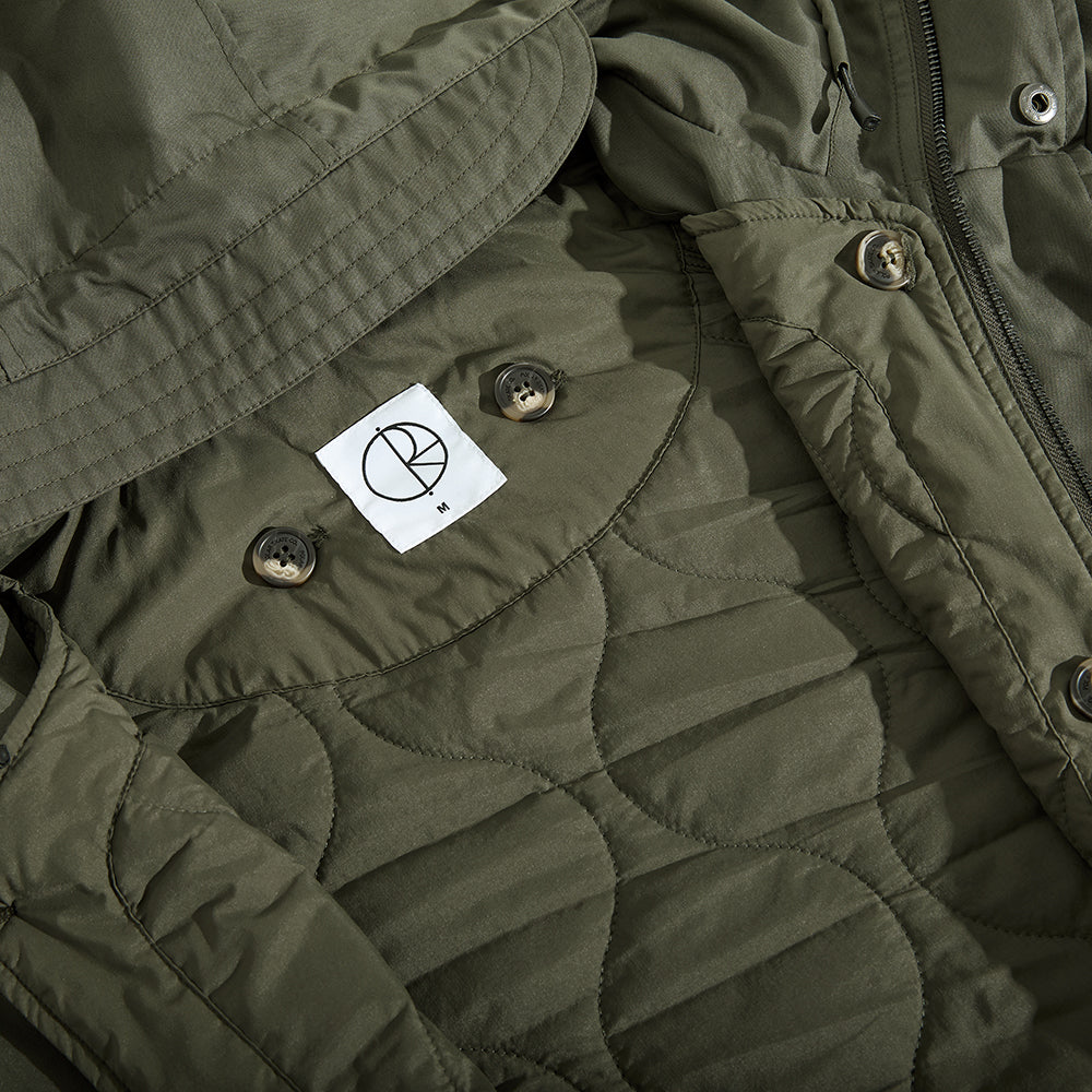 Polar Skate Co Walter Army Jacket Army Green