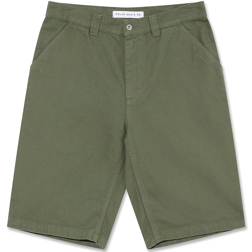 Polar Skate Co '44! Shorts Grey Green