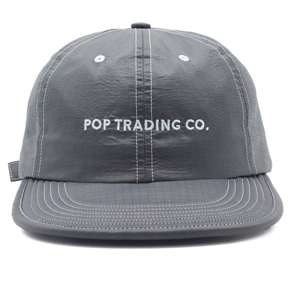 Pop Trading Company Flexfoam Sixpanel Hat Charcoal