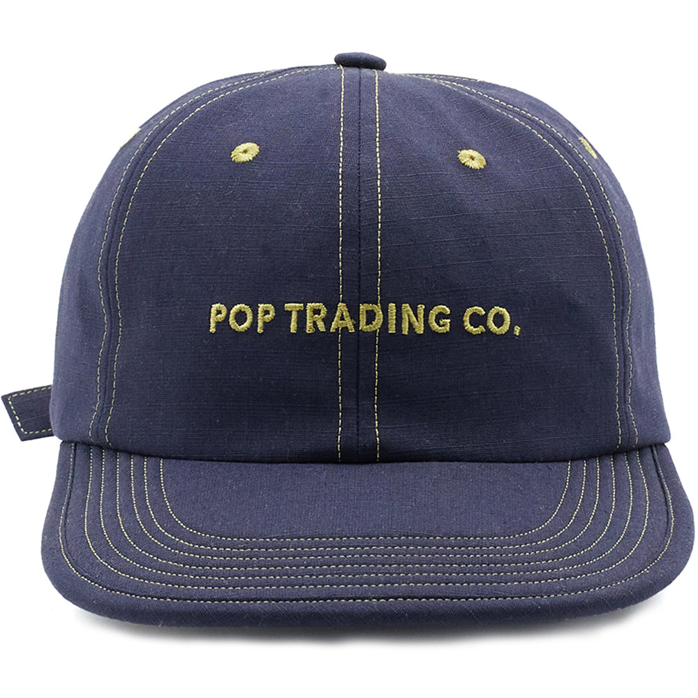 Pop Trading Company Flexfoam Sixpanel Hat Navy