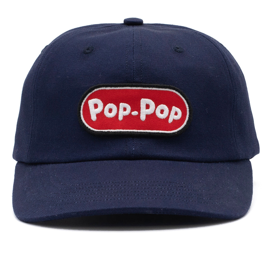 Pop Trading Company Poh Poh Applique Hat Navy