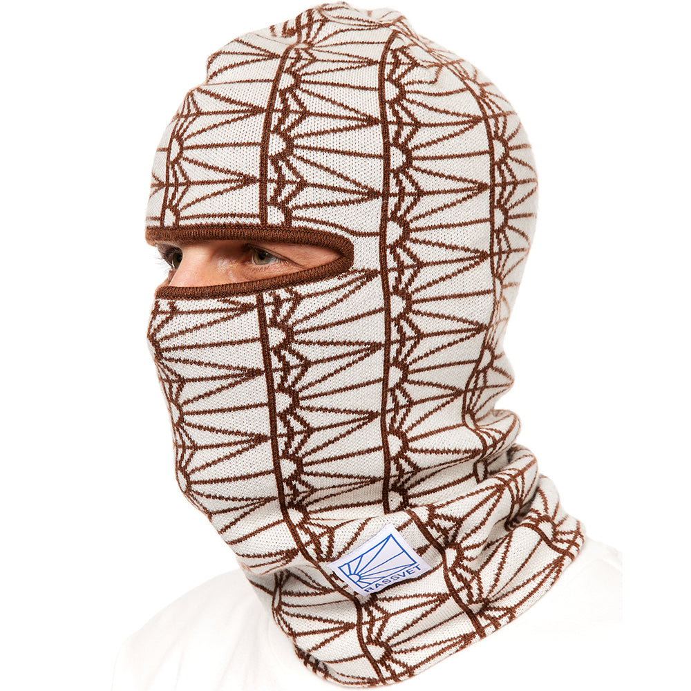 Rassvet Logo Balaclava Beige