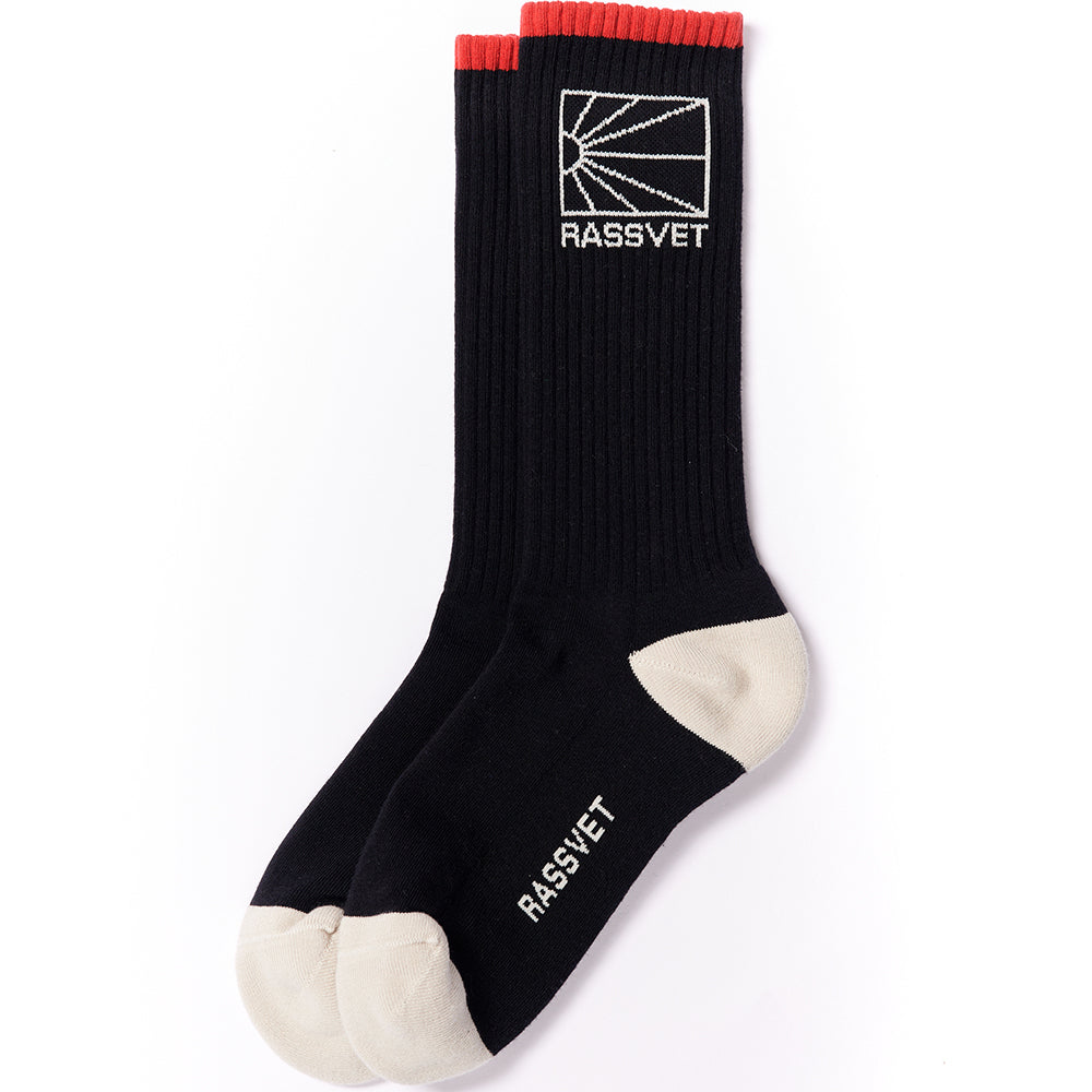 Rassvet Logo Socks Black