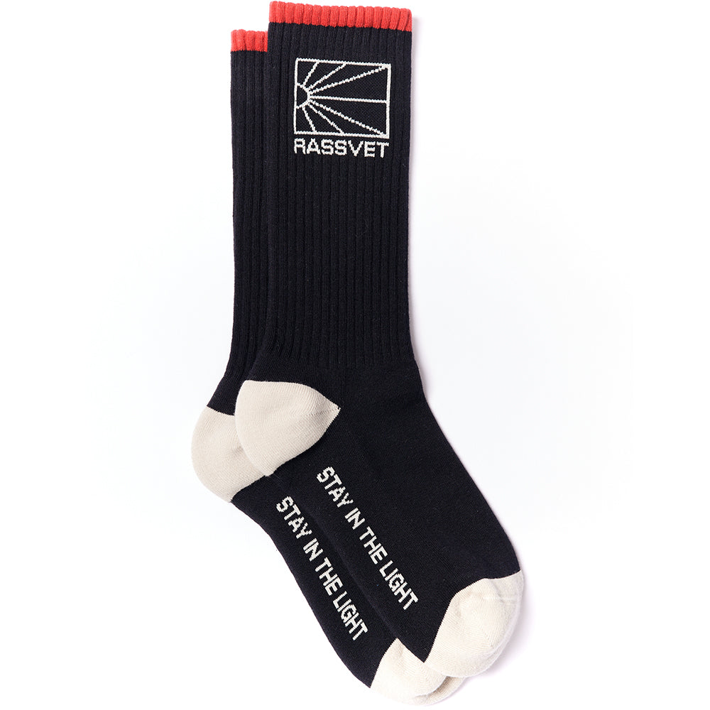 Rassvet Logo Socks Black