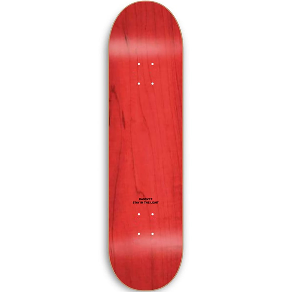 Rassvet On Fire Skateboard Deck 8.375"