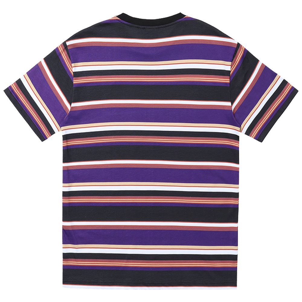 Hélas Rayures Tee Purple/Black