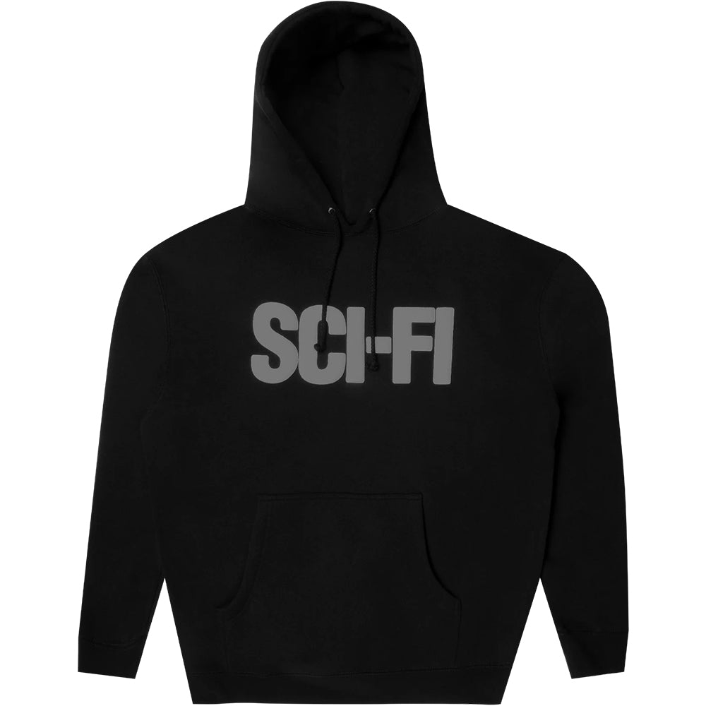 Sci-Fi Fantasy Big Logo Hood Black