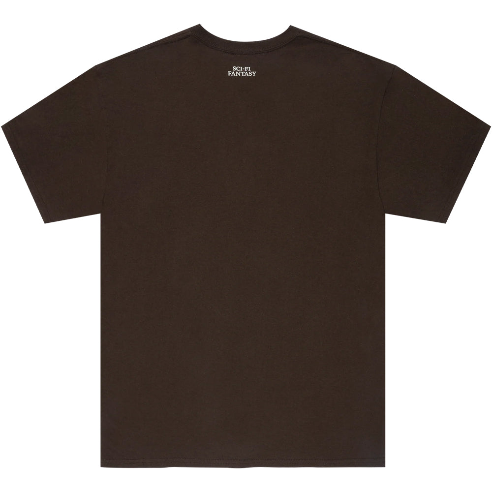 Sci-Fi Fantasy Venn Diagram Tee Brown