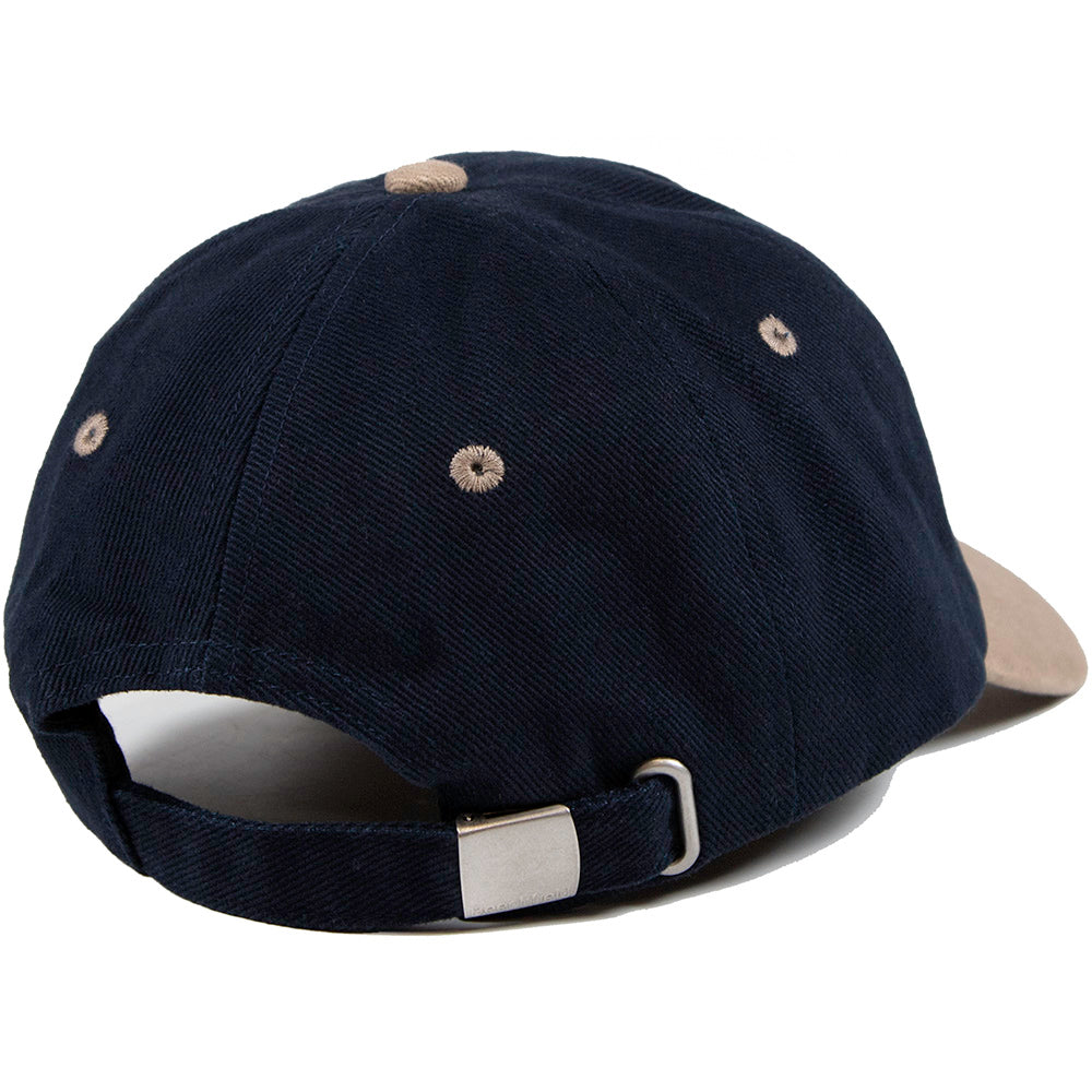 Short Straw Cap Navy/Taupe