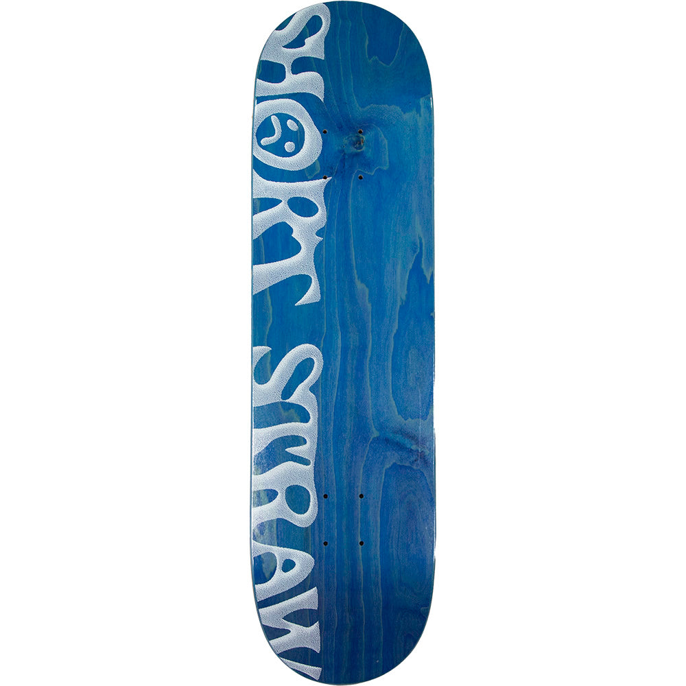 Short Straw Fadeaway Logo Skateboard Deck 8.5"