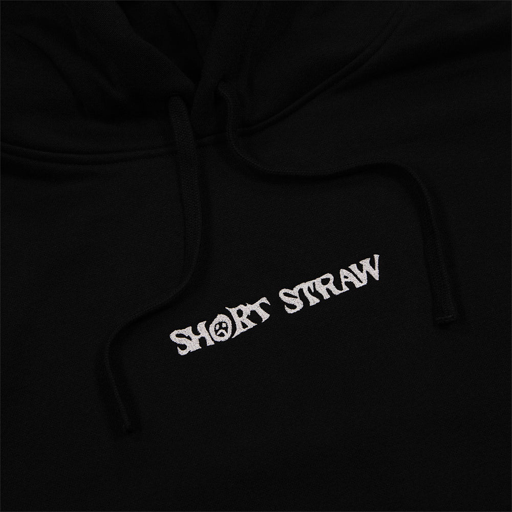 Short Straw Hood Black