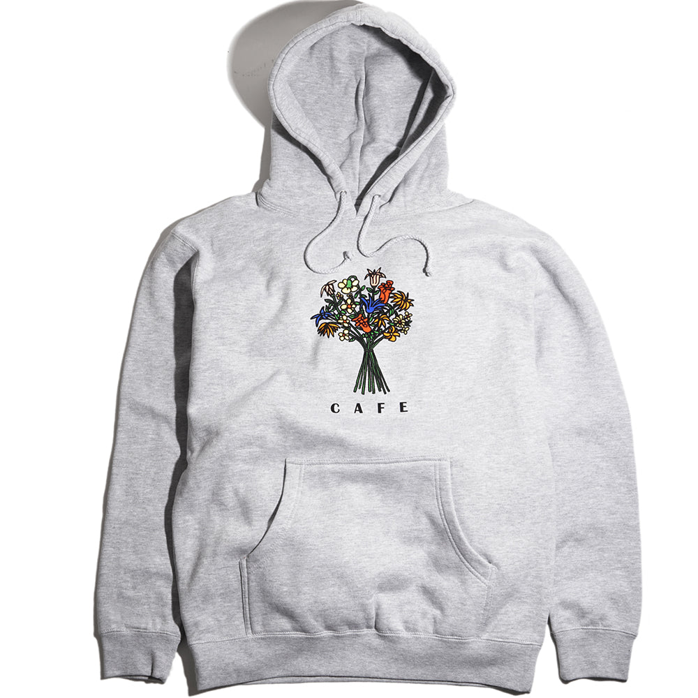 Skateboard Cafe Bouquet Hood Heather Grey