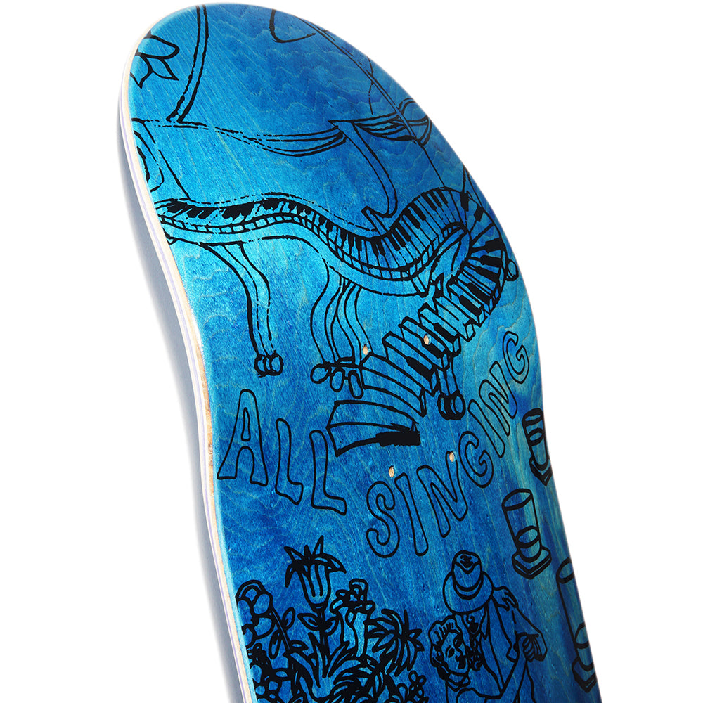 Skateboard Cafe Gaurab Sketches Blue Deck 8.5"