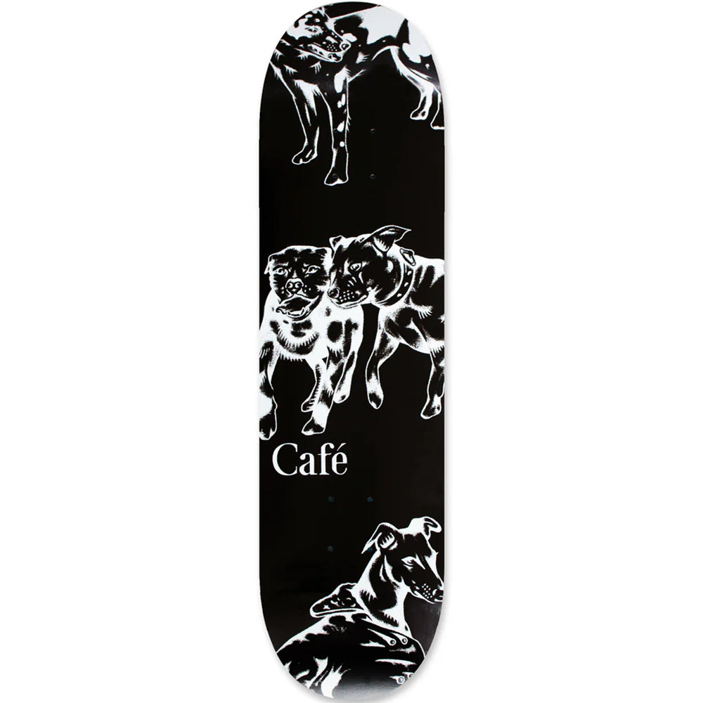Skateboard Cafe Pooch Black Deck 8.25"