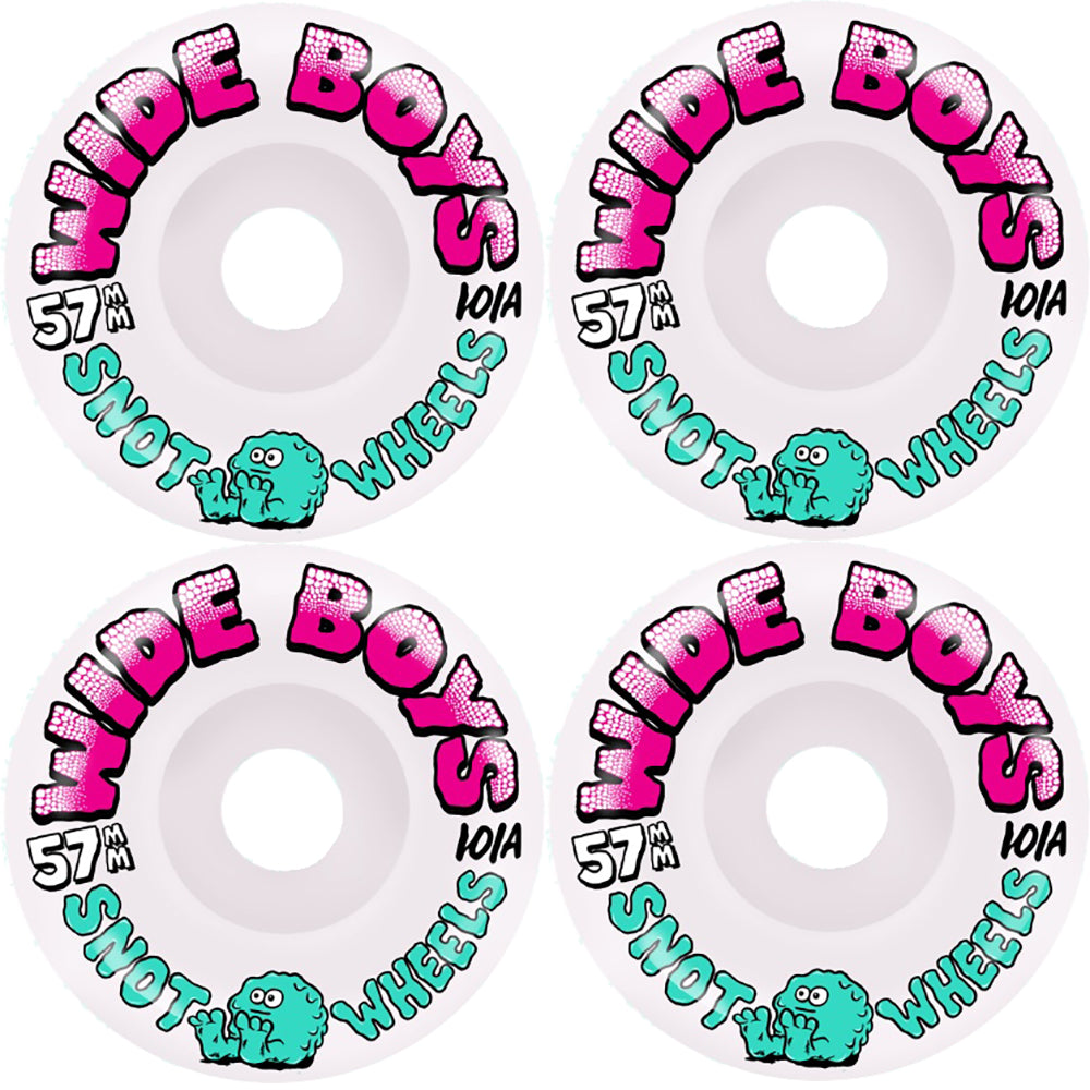 Snot Wide Boys Glow In The Dark Skateboard Wheels 57mm