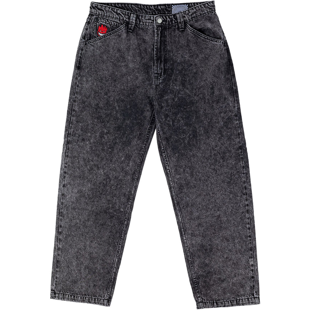 Spitfire Bighead Fill Denim Black Stone Wash