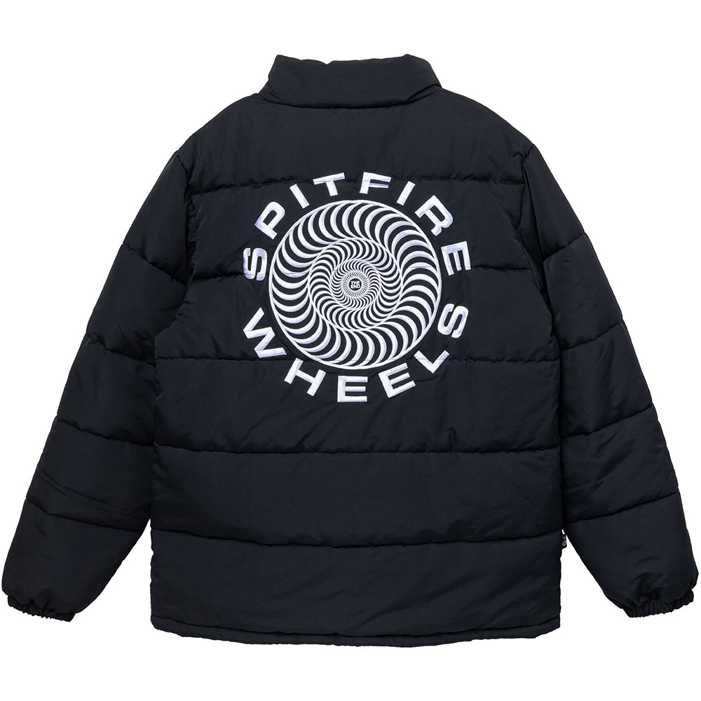 Spitfire Classic '87 Swirl Puff Jacket Black/White