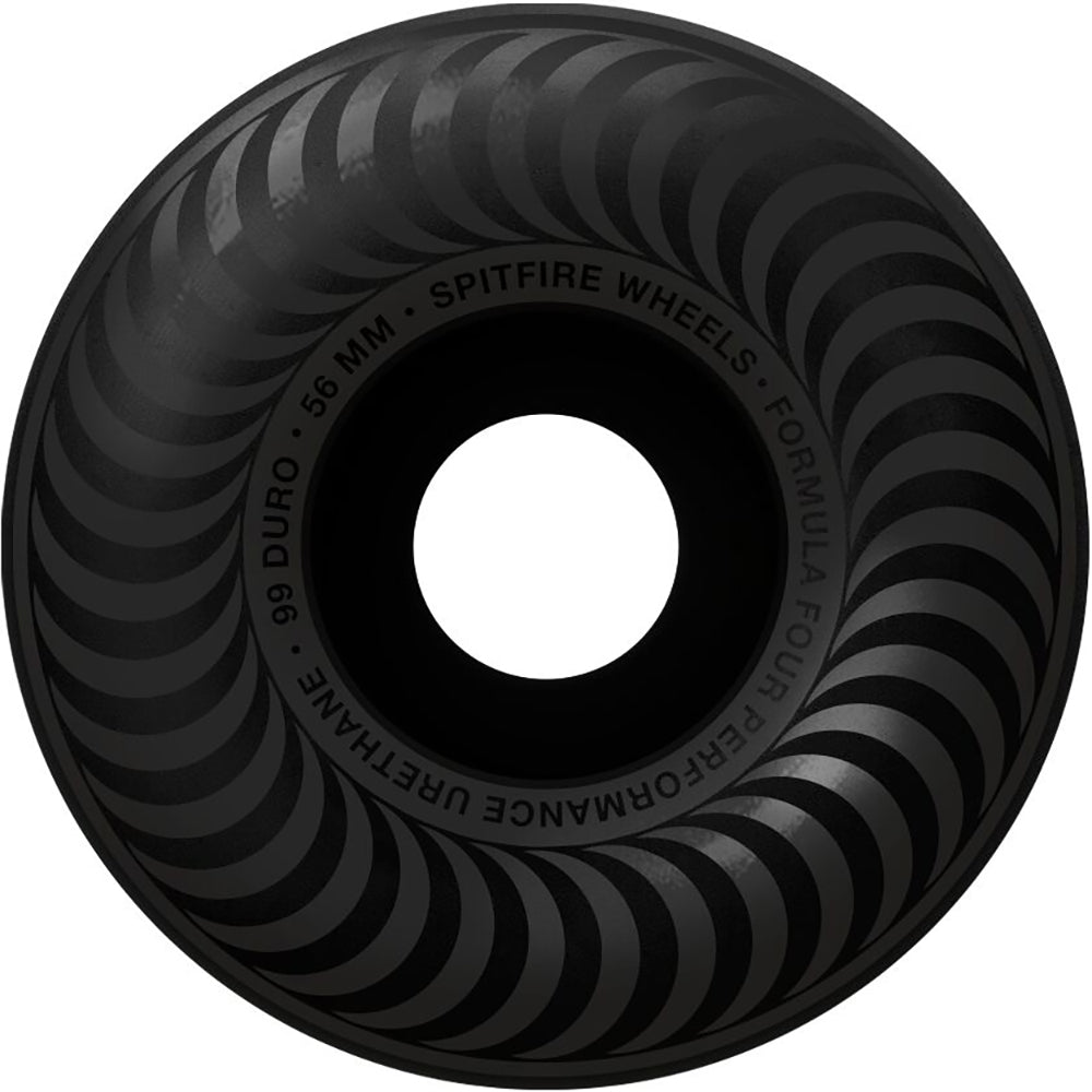 Spitfire Formula Four Classics Black 99du Wheels 56mm