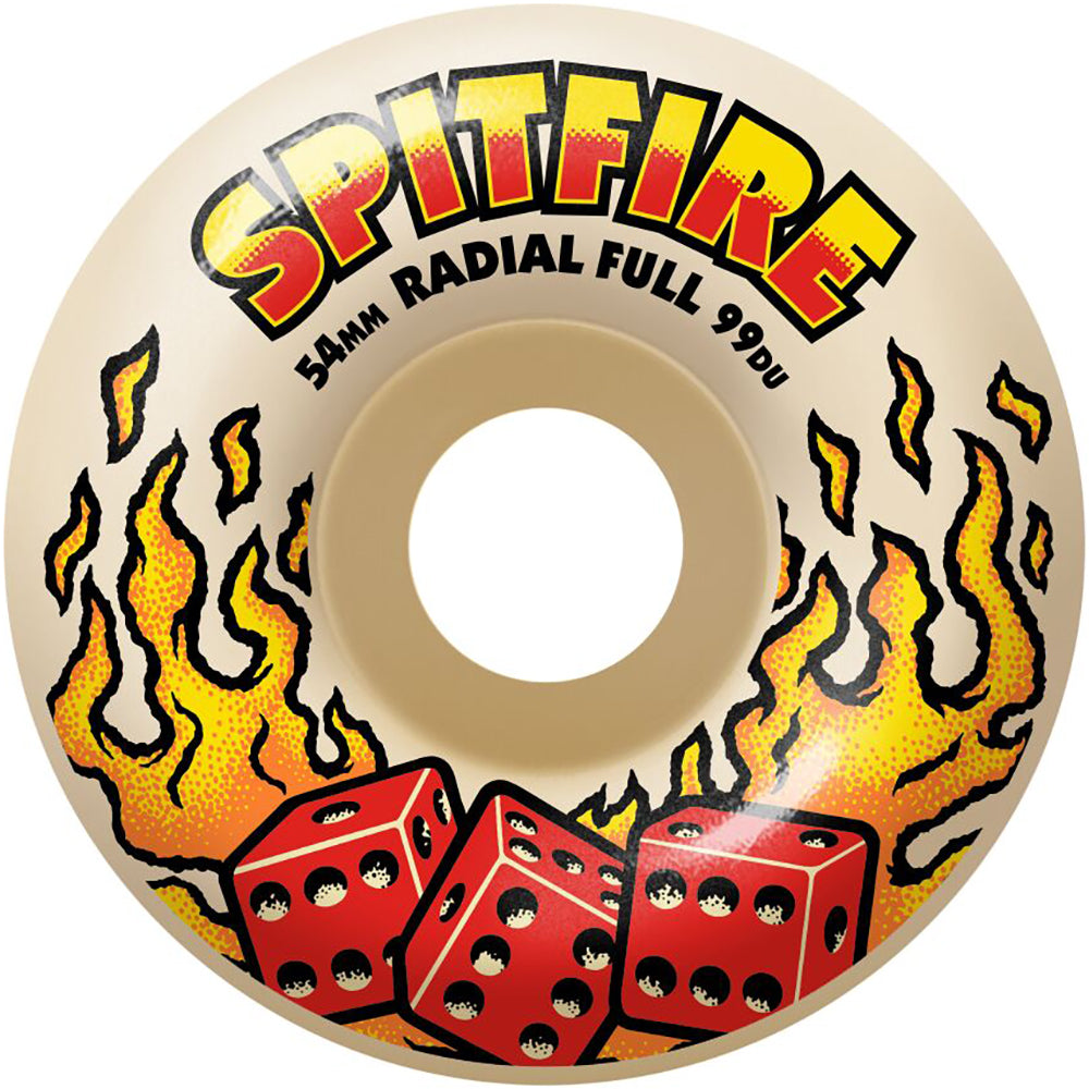 Spitfire Hot Hand Formula Four Radial Full 99du Wheels 56mm