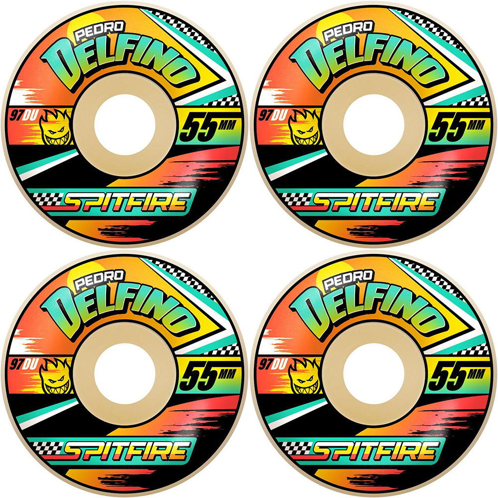 Spitfire Formula Four Pedro Delfino Turbo Pro Radial 97du Wheels 57mm