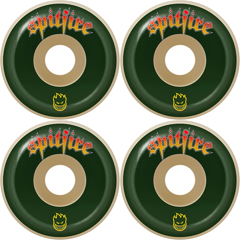 Spitfire Formula Venom Script Conical Full 99du Wheels 53mm