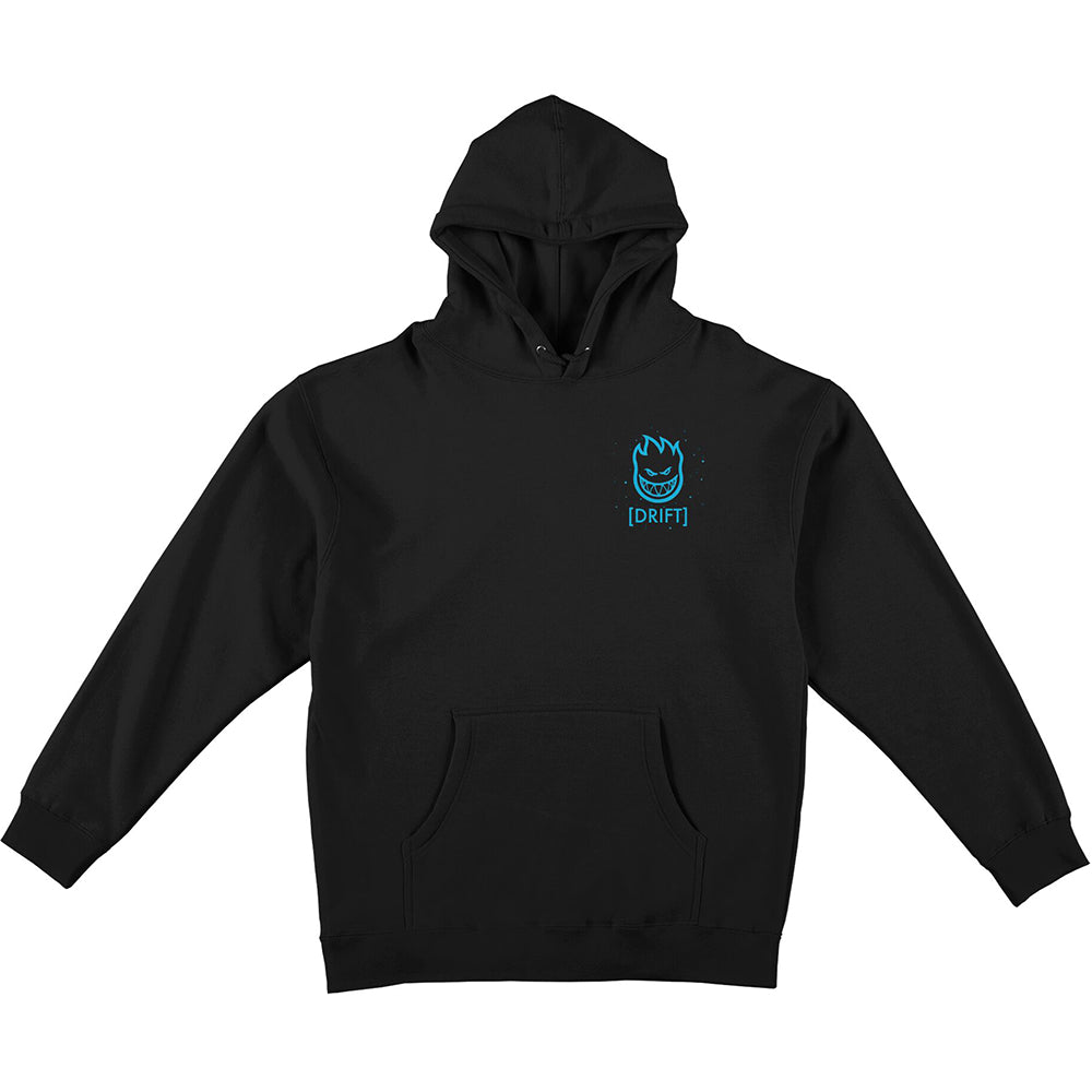 Spitfire x Atlantic Drift Jelly Classic Hoodie Black