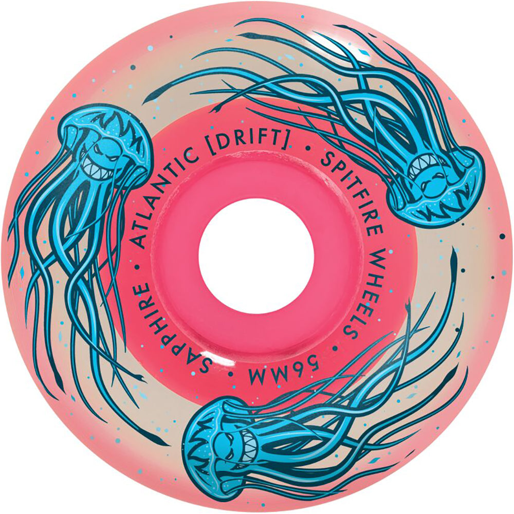 Spitfire x Atlantic Drift Sapphires Pink 90du Wheels 56mm