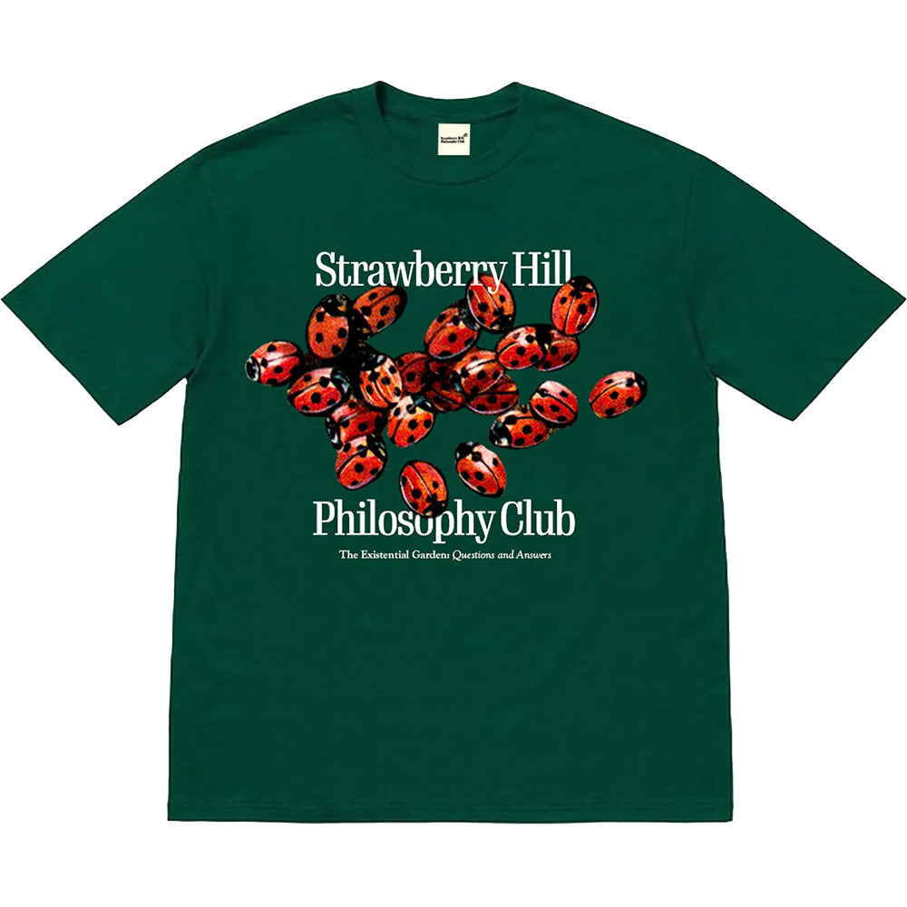 Strawberry Hill Philosophy Club Existential Garden Tee Pine