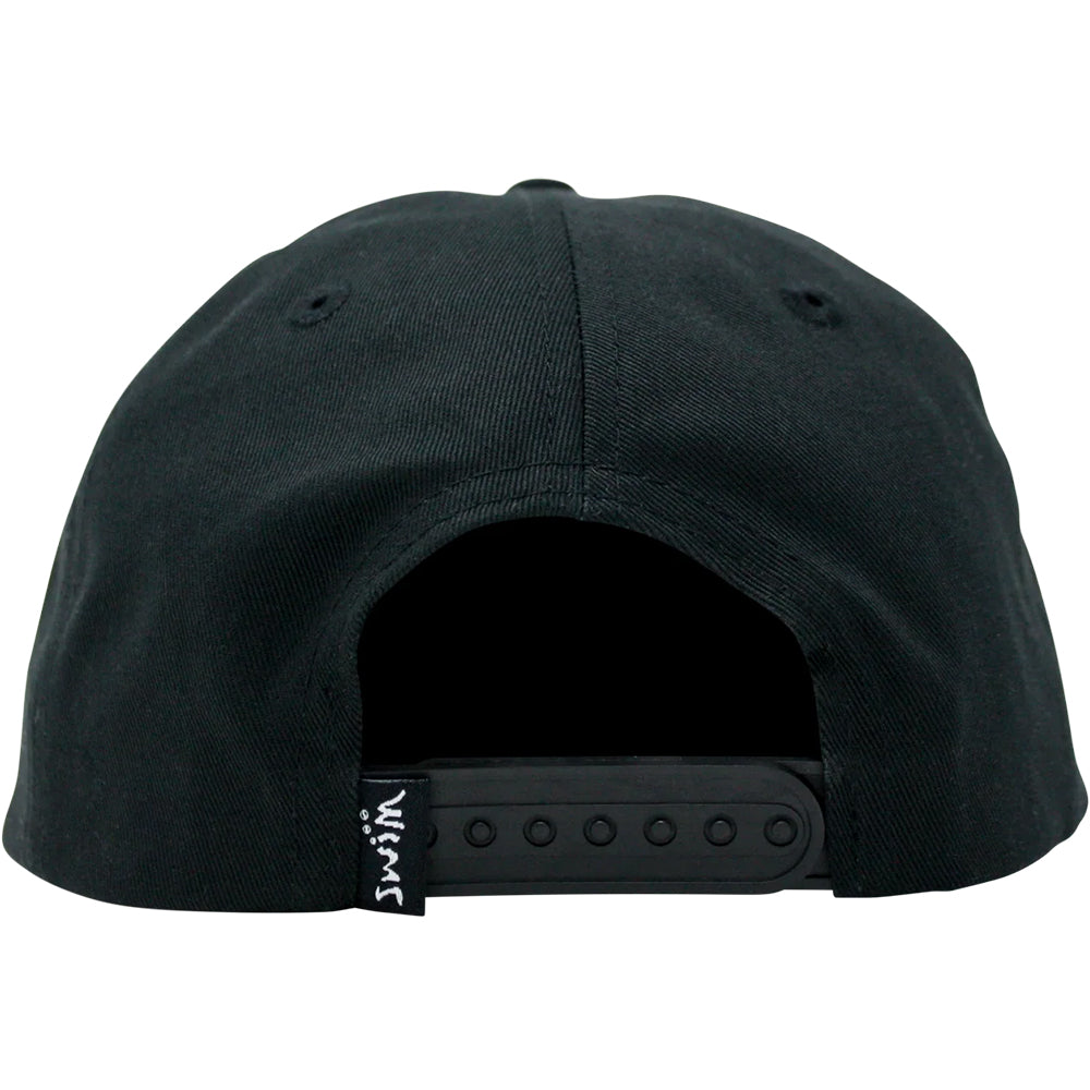 Swim Flowers Hat Black