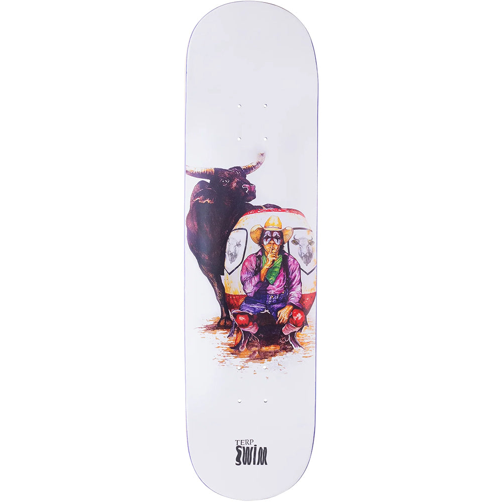 Swim Kevin Terpening Rodeo Skateboard Deck 8.38"