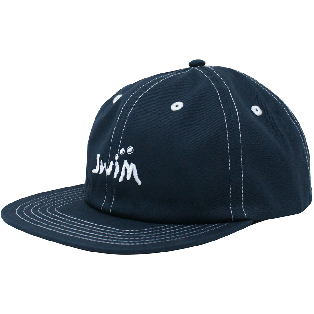 Swim Logo 6 Panel Hat Navy