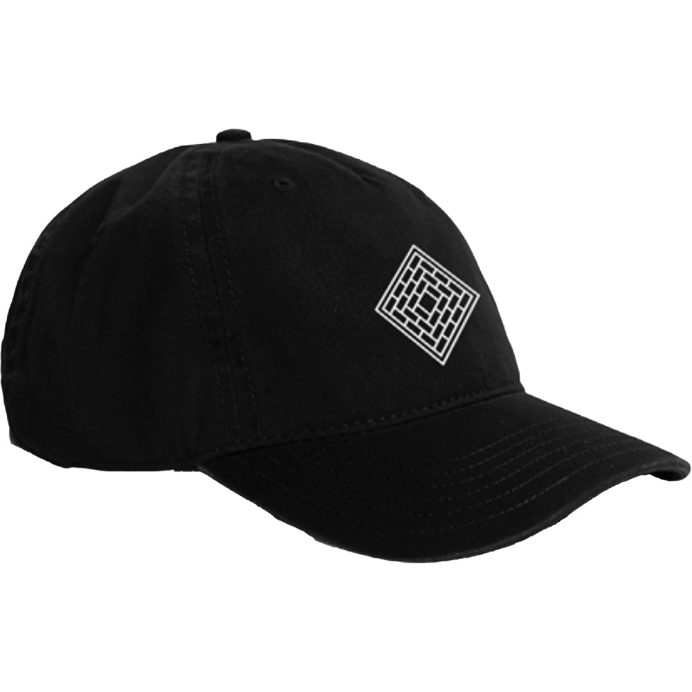 The National Skateboard Co Embroidered Logo Cap Black