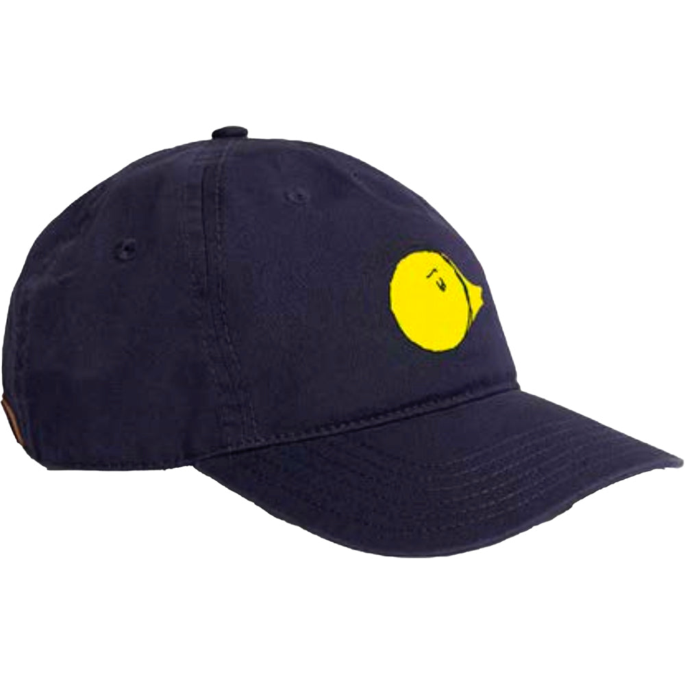 The National Skateboard Co Embroidered Midday Cap Midnight Blue