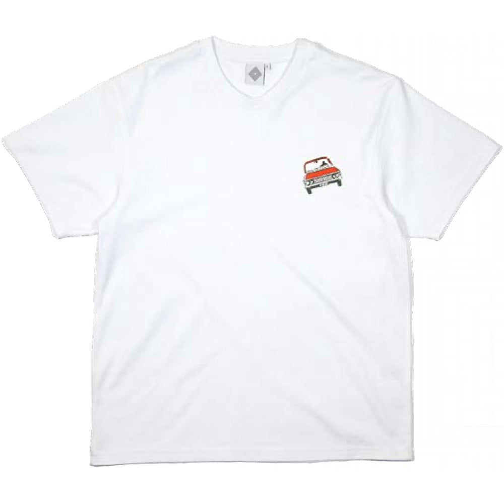 The National Skateboard Co Ordnance Tee White