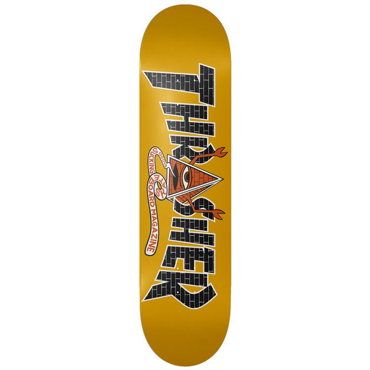 Toy Machine x Thrasher Pyramid Sect Skateboard Deck 8.5"